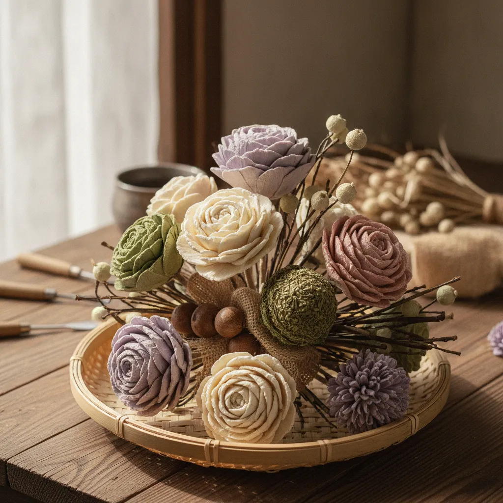 Aranjament Floral Săpun